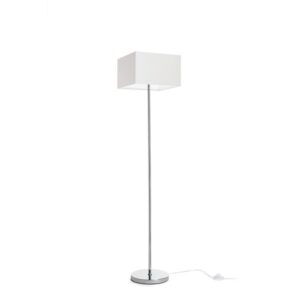 NYC/TEMPO 30/19 stojanová  Polycotton biela/chróm 230V LED E27 15W