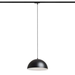 GLADYS 30 pre jednookr. lištu čierna/biela 230V LED E27 15W