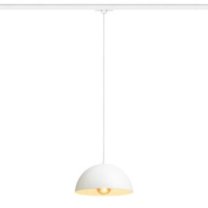 GLADYS 30 na trojokruh. lištu čierna/zlatá  230V LED E27 15W