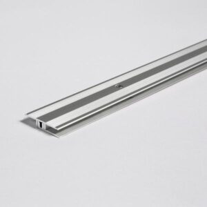 Prechodový profil hliníkový Striebro 4-9 mm 1 m dĺžka 34 mm šírka