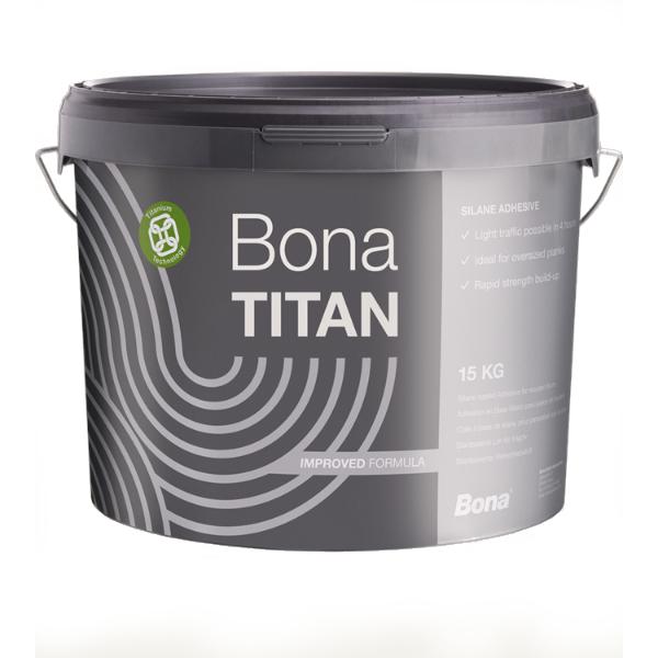 Lepidlo Bona Titan, 15 kg 1-zložkové silanové, na drevené podlahy