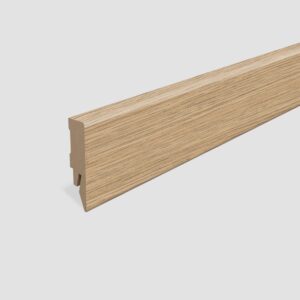 Lišta soklová Egger 58 hranatá L368 MDF fólia 58x14x2400 mm